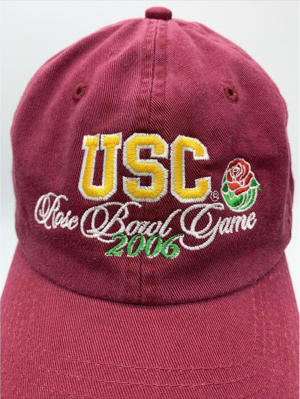 USC Rose Bowl 2006  Embroidered Logo New Era Hat Cap Adjustable Football